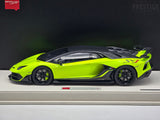 Make Up / Eidolon 2018 Lamborghini Aventador SVJ (Leirion Wheel) Verde Scandal 1:18 - New