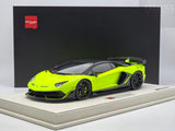 Make Up / Eidolon 2018 Lamborghini Aventador SVJ (Leirion Wheel) Verde Scandal 1:18 - New