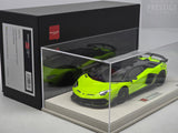 Make Up / Eidolon 2018 Lamborghini Aventador SVJ (Leirion Wheel) Verde Scandal 1:18 - New