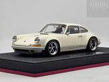 Make Up / IDEA Porsche Singer 911 (964) Coupe Ivory White 1:18 Scale - New