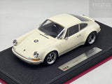 Make Up / IDEA Porsche Singer 911 (964) Coupe Ivory White 1:18 Scale - New