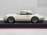 Make Up / IDEA Porsche Singer 911 (964) Coupe Ivory White 1:18 Scale - New