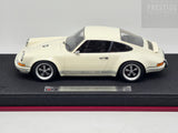 Make Up / IDEA Porsche Singer 911 (964) Coupe Ivory White 1:18 Scale - New