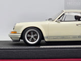 Make Up / IDEA Porsche Singer 911 (964) Coupe Ivory White 1:18 Scale - New