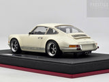 Make Up / IDEA Porsche Singer 911 (964) Coupe Ivory White 1:18 Scale - New