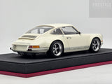 Make Up / IDEA Porsche Singer 911 (964) Coupe Ivory White 1:18 Scale - New