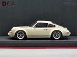 Make Up / IDEA Porsche Singer 911 (964) Coupe Ivory White 1:18 Scale - New
