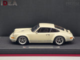Make Up / IDEA Porsche Singer 911 (964) Coupe Ivory White 1:18 Scale - New