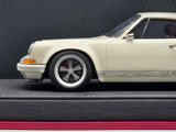 Make Up / IDEA Porsche Singer 911 (964) Coupe Ivory White 1:18 Scale - New