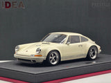Make Up / IDEA Porsche Singer 911 (964) Coupe Ivory White 1:18 Scale - New