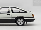 AUTOart Toyota AE86 Sprinter Trueno GT Apex White / Black 1:18 - Pre-owned
