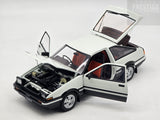AUTOart Toyota AE86 Sprinter Trueno GT Apex White / Black 1:18 - Pre-owned