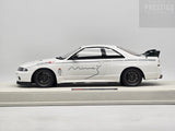 Make Up / Eidolon Nissan Skyline R33 GT-R Mine's Edition BCNR33 White 1:18 - New