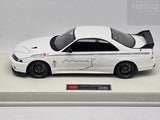 Make Up / Eidolon Nissan Skyline R33 GT-R Mine's Edition BCNR33 White 1:18 - New