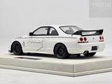 Make Up / Eidolon Nissan Skyline R33 GT-R Mine's Edition BCNR33 White 1:18 - New