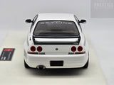 Make Up / Eidolon Nissan Skyline R33 GT-R Mine's Edition BCNR33 White 1:18 - New
