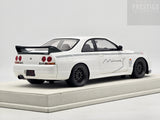 Make Up / Eidolon Nissan Skyline R33 GT-R Mine's Edition BCNR33 White 1:18 - New