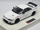 Make Up / Eidolon Nissan Skyline R33 GT-R Mine's Edition BCNR33 White 1:18 - New