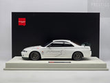 Make Up / Eidolon Nissan Skyline R33 GT-R Mine's Edition BCNR33 White 1:18 - New