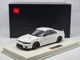 Make Up / Eidolon Nissan Skyline R33 GT-R Mine's Edition BCNR33 White 1:18 - New