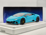 AUTOart 2019 Lamborghini Huracan Evo Teal (Blu Glauco) 79211 1:18 Scale - New