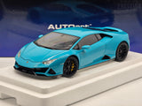 AUTOart 2019 Lamborghini Huracan Evo Teal (Blu Glauco) 79211 1:18 Scale - New