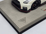 IDEA 2017 Nissan R35 GT-R Nismo Brilliant White Pearl IM017A 1:18 - New / Read
