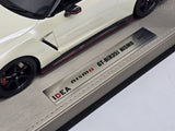 IDEA 2017 Nissan R35 GT-R Nismo Brilliant White Pearl IM017A 1:18 - New / Read