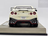 IDEA 2017 Nissan R35 GT-R Nismo Brilliant White Pearl IM017A 1:18 - New / Read