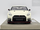 IDEA 2017 Nissan R35 GT-R Nismo Brilliant White Pearl IM017A 1:18 - New / Read