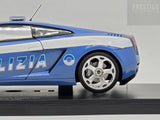 AUTOart 2004 Lamborghini Gallardo Polizia 1 Police Car 74576 1:18 - Preowned