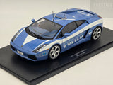 AUTOart 2004 Lamborghini Gallardo Polizia 1 Police Car 74576 1:18 - Preowned