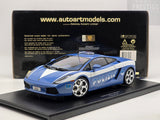 AUTOart 2004 Lamborghini Gallardo Polizia 1 Police Car 74576 1:18 - Preowned