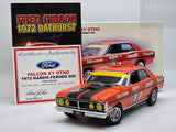 AUTOart 1972 Ford XY Falcon GTHO Gibson Vermillion Fire #8D 1:18 - Signed COA