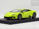 MR Collection 2019 Lamborghini Huracan Evo Coupe Verde Scandal 7/25 1:18 - As New