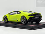 MR Collection 2019 Lamborghini Huracan Evo Coupe Verde Scandal 7/25 1:18 - As New