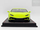 MR Collection 2019 Lamborghini Huracan Evo Coupe Verde Scandal 7/25 1:18 - As New