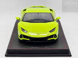 MR Collection 2019 Lamborghini Huracan Evo Coupe Verde Scandal 7/25 1:18 - As New