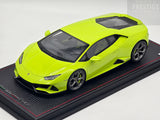 MR Collection 2019 Lamborghini Huracan Evo Coupe Verde Scandal 7/25 1:18 - As New