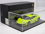 MR Collection 2019 Lamborghini Huracan Evo Coupe Verde Scandal 7/25 1:18 - As New