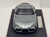MAKE UP / IDEA 2019 Toyota GR Supra RZ (A90) Ice Grey Metallic 1:18 - Ex-Display