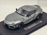 MAKE UP / IDEA 2019 Toyota GR Supra RZ (A90) Ice Grey Metallic 1:18 - Ex-Display