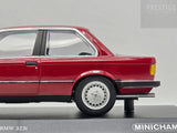 Minichamps 1982 BMW E30 323i Coupe Carmine Red 1:18 - New