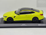 Minichamps 2020 BMW M4 Competition G82 Coupe Sao Paulo Yellow 1:18 - New