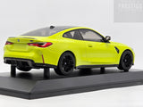 Minichamps 2020 BMW M4 Competition G82 Coupe Sao Paulo Yellow 1:18 - New