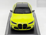 Minichamps 2020 BMW M4 Competition G82 Coupe Sao Paulo Yellow 1:18 - New