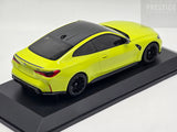 Minichamps 2020 BMW M4 Competition G82 Coupe Sao Paulo Yellow 1:18 - New