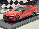 Minichamps 2020 BMW M4 Competition G82 Coupe Toronto Red 1:18 - New