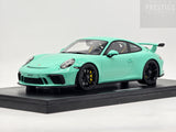 GT Spirit 2018 Porsche 911 GT3 (991.2) Coupe Mint Green GT550 1:18 - New