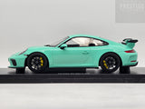 GT Spirit 2018 Porsche 911 GT3 (991.2) Coupe Mint Green GT550 1:18 - New